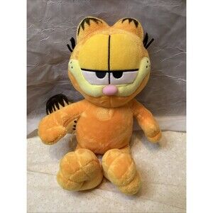 Garfield The Cat 15 Inch Plush Stuffed Animal Paws Orange Black Stuffed Toy